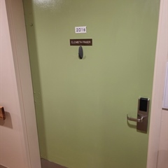 Memory Care Hallway Doors